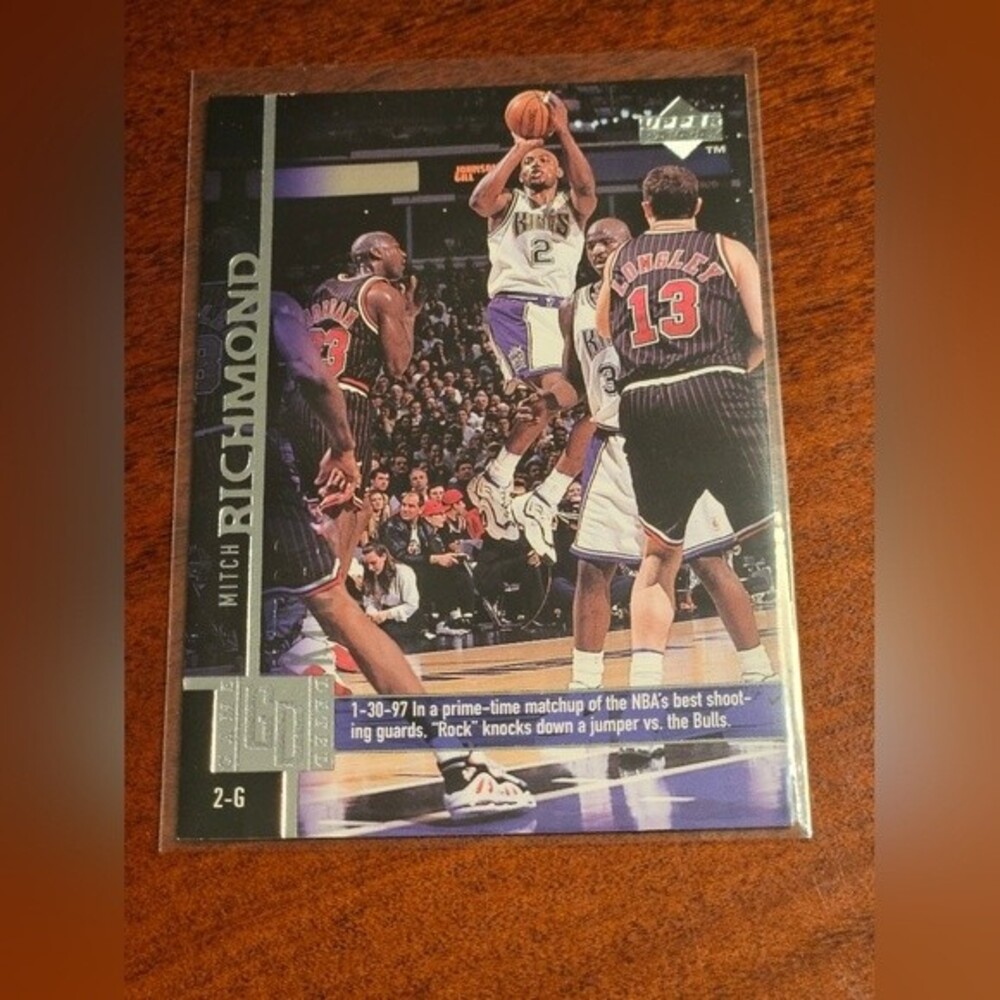 #109 Mitch Richmond NBA Collectible Card